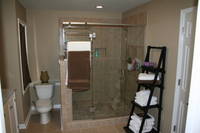 Highlight for album: Master Bathroom Remodels